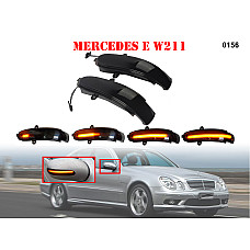 DYNAMIC LED Σετ Φλας ενδείξεων στροφής για καθρέφτες Mercedes E W211 G - 0156 - Sellzone.bg DYNAMIC LED Σετ Φλας ενδείξεων στροφής για καθρέφτες Mercedes E W211 G - 0156