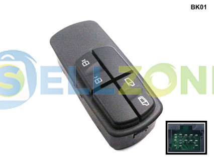 Κονσόλα, διακόπτης ηλεκτρικών παραθύρων για Mercedes Actros - BK01