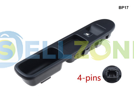 Διακόπτης ηλεκτρικού παραθύρου με ένα κουμπί για Peugeot 207 307 CC - BP17