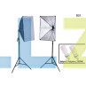 Φωτογραφικός φωτισμός SoftBox για στούντιο - D21 - Изображение 2