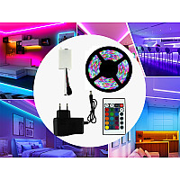 Πολύχρωμη λωρίδα διόδου LED με μήκος 5 μέτρα - D54