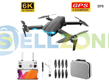 Υψηλής ποιότητας αναδιπλούμενη λειτουργία mini drone GPS KK18 και διπλή κάμερα 6K