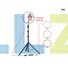 Τρίποδο Δαπέδου Ring Light 14 ιντσών με Βάση για Κινητά 210 cm - D80 - Изображение 1 - Sellzone.bg Τρίποδο Δαπέδου Ring Light 14 ιντσών με Βάση για Κινητά 210 cm - D80 - Изображение 1