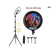 Τρίποδο Δαπέδου Ring Light 18 ιντσών με Βάση για Κινητά 210cm - D81 - Sellzone.bg Τρίποδο Δαπέδου Ring Light 18 ιντσών με Βάση για Κινητά 210cm - D81