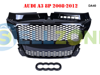 Κεντρική Μάσκα προφυλακτήρα για AUDI A3 8P RS3 RS - DA40