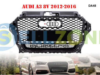 Κεντρική Μάσκα μπροστινού προφυλακτήρα για RS3 RS AUDI A3 8V - DA48