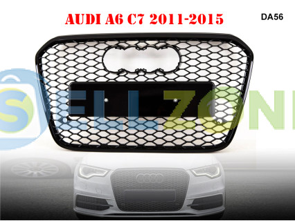 Κεντρική Μάσκα RS για μπροστινό προφυλακτήρα RS6 για AUDI A6 C7 12-15 - DA56
