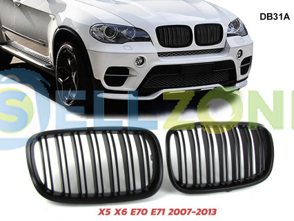 Διπλές M γρίλιες νεφρά BMW X5 E70 X6 E71 2007-2014 – DB31A
