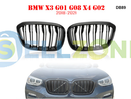 Διπλές M γρίλιες νεφρά για BMW X3 GO1 G08 X4 G02 - DB89