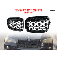 Διπλές M γρίλιες νεφρά τύπου διαμαντιού για BMW X5 X6 E70 E71 - DB90 - Sellzone.bg Διπλές M γρίλιες νεφρά τύπου διαμαντιού για BMW X5 X6 E70 E71 - DB90