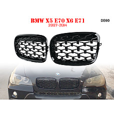 Διπλές M γρίλιες νεφρά τύπου διαμαντιού για BMW X5 X6 E70 E71 - DB90 - Sellzone.bg Διπλές M γρίλιες νεφρά τύπου διαμαντιού για BMW X5 X6 E70 E71 - DB90