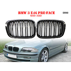 Διπλές M γρίλιες νεφρά για BMW E46 98-01 ΠΡΙΝ το facelift - DB92 - Sellzone.bg Διπλές M γρίλιες νεφρά για BMW E46 98-01 ΠΡΙΝ το facelift - DB92