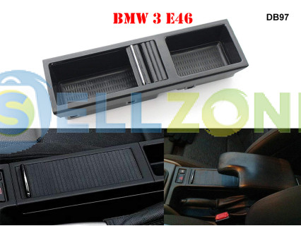 Ποτηροθήκη BMW E46 με δύο θήκες - DB97