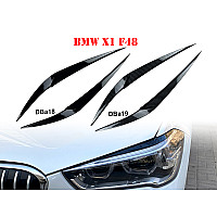 Φρύδια προβολέων δύο χρωμάτων για BMW X1 F48  - DBa18 DBa19