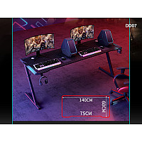 Διπλό τραπέζι παιχνιδιών σε σχήμα Z 140/60 cm - DD07 - Sellzone.bg Διπλό τραπέζι παιχνιδιών σε σχήμα Z 140/60 cm - DD07