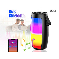 Συμπαγές ηχείο Bluetooth με φωτισμό LED RGB - DD13 - Sellzone.bg Συμπαγές ηχείο Bluetooth με φωτισμό LED RGB - DD13