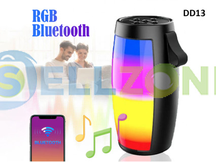 Συμπαγές ηχείο Bluetooth με φωτισμό LED RGB - DD13