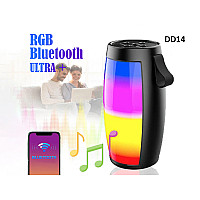 Συμπαγές ηχείο Bluetooth ULTRA+ με φως RGB LED - DD14 - Sellzone.bg Συμπαγές ηχείο Bluetooth ULTRA+ με φως RGB LED - DD14