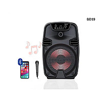 Ασύρματο ηχείο Bluetooth Karaoke + μικρόφωνο, γούφερ 6,5 ιντσών - DD19 - Sellzone.bg Ασύρματο ηχείο Bluetooth Karaoke + μικρόφωνο, γούφερ 6,5 ιντσών - DD19