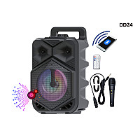 Ασύρματο ηχείο καραόκε Bluetooth με μικρόφωνο - DD24 - Sellzone.bg Ασύρματο ηχείο καραόκε Bluetooth με μικρόφωνο - DD24