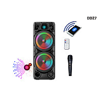 Φορητό ηχείο καραόκε Bluetooth με δύο ισχυρούς buffer - DD27 - Sellzone.bg Φορητό ηχείο καραόκε Bluetooth με δύο ισχυρούς buffer - DD27