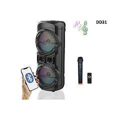 Σύστημα καραόκε με ισχυρά ηχεία bluetooth 12 ιντσών - DD31