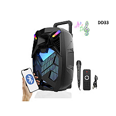 Φορητό ηχείο πολυμέσων υψηλής ισχύος 15 ιντσών 40 W - DD33 - Sellzone.bg Φορητό ηχείο πολυμέσων υψηλής ισχύος 15 ιντσών 40 W - DD33