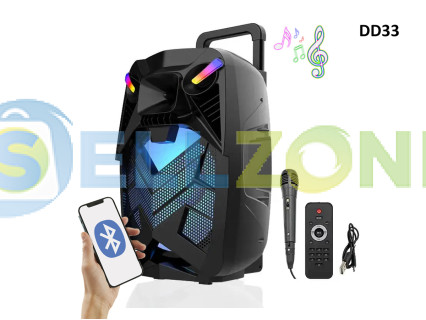 Φορητό ηχείο πολυμέσων υψηλής ισχύος 15 ιντσών 40 W - DD33