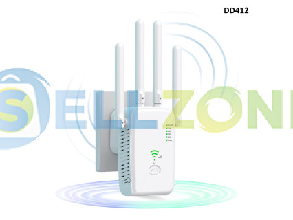 Αναμεταδότης WiFi ενισχυτή εύρους Διαδικτύου – DD412
