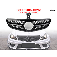 Μαύρη μπροστινή γρίλια για Mercedes C W204 08-14 - DM49 - Sellzone.bg Μαύρη μπροστινή γρίλια για Mercedes C W204 08-14 - DM49