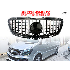 Μπροστινή γρίλια με ασημιές αποχρώσεις Mercedes Sprinter W906 13-17 - DM51 - Sellzone.bg Μπροστινή γρίλια με ασημιές αποχρώσεις Mercedes Sprinter W906 13-17 - DM51