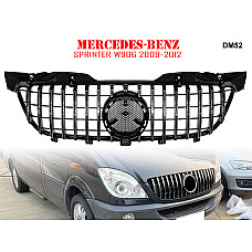 Μπροστινή γρίλια με ασημιές αποχρώσεις για Mercedes Sprinter W906 09-12 - DM52 - Sellzone.bg Μπροστινή γρίλια με ασημιές αποχρώσεις για Mercedes Sprinter W906 09-12 - DM52