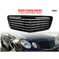 AMG μαύρη γυαλιστερή μπροστινή γρίλια για Mercedes E W211 06-09. - DM59 - Sellzone.bg AMG μαύρη γυαλιστερή μπροστινή γρίλια για Mercedes E W211 06-09. - DM59