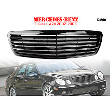 Μπροστινή γυαλιστερή μαύρη γρίλια AMG για Mercedes E W211 02-05. - DM60 - Sellzone.bg Μπροστινή γυαλιστερή μαύρη γρίλια AMG για Mercedes E W211 02-05. - DM60