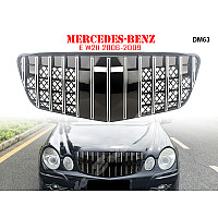 Μπροστινή γρίλια με ασημιές αποχρώσεις για Mercedes E W211 06-09 - DM63 - Sellzone.bg Μπροστινή γρίλια με ασημιές αποχρώσεις για Mercedes E W211 06-09 - DM63