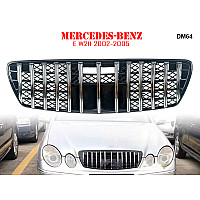 Μπροστινή γρίλια με ασημιές αποχρώσεις για Mercedes E W211 02-05. - DM64 - Sellzone.bg Μπροστινή γρίλια με ασημιές αποχρώσεις για Mercedes E W211 02-05. - DM64