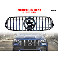 Σπορ Μπροστινή γρίλια με ασημιές αποχρώσεις για Mercedes GLE W167 2019+ - DM68 - Sellzone.bg Σπορ Μπροστινή γρίλια με ασημιές αποχρώσεις για Mercedes GLE W167 2019+ - DM68