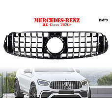Μπροστινή γρίλια με ασημιές αποχρώσεις για Mercedes GLC X253 2019+ - DM73 - Sellzone.bg Μπροστινή γρίλια με ασημιές αποχρώσεις για Mercedes GLC X253 2019+ - DM73