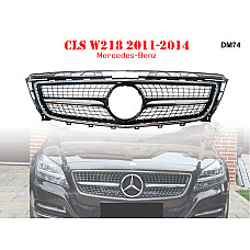 Μπροστινή γρίλια με ασημιές αποχρώσεις τύπου Diamond για Mercedes CLS W218 11-14 . AMG - DM74 - Sellzone.bg Μπροστινή γρίλια με ασημιές αποχρώσεις τύπου Diamond για Mercedes CLS W218 11-14 . AMG - DM74