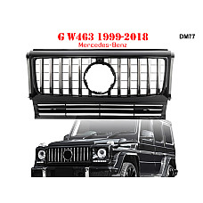 Μπροστινή γρίλια GT με ασημιές αποχρώσεις για Mercedes G Class W463 99-18. - DM77 - Sellzone.bg Μπροστινή γρίλια GT με ασημιές αποχρώσεις για Mercedes G Class W463 99-18. - DM77