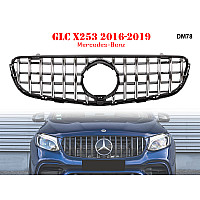 Μπροστινή γρίλια τύπου GT με ασημιές αποχρώσεις για Mercedes GLC X253 16-19 ετών - DM78 - Sellzone.bg Μπροστινή γρίλια τύπου GT με ασημιές αποχρώσεις για Mercedes GLC X253 16-19 ετών - DM78