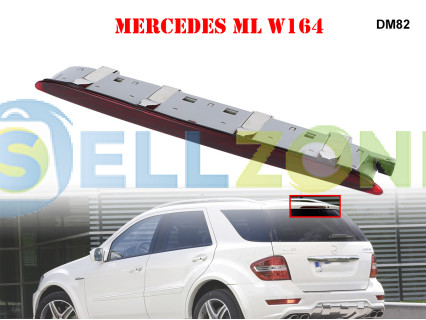 Τρίτο φως LED φρένου αυτοκινήτου κόκκινο για παρμπρίζ για Mercedes ML W164 - DM82