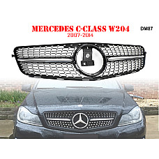 Μπροστινή γρίλια με ασημιές αποχρώσεις τύπου Diamond Mercedes C W204 Diamond Sport - DM87 - Sellzone.bg Μπροστινή γρίλια με ασημιές αποχρώσεις τύπου Diamond Mercedes C W204 Diamond Sport - DM87