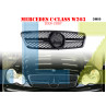 Σπορ μαύρη γρίλια τύπου AMG για Mercedes C W203 - DM89 - Изображение 2 - Sellzone.bg Σπορ μαύρη γρίλια τύπου AMG για Mercedes C W203 - DM89 - Изображение 2
