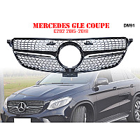 Διαμαντένια γρίλια εμπρός προφυλακτήρα για Mercedes GLE C292 COUPE - DM91 - Sellzone.bg Διαμαντένια γρίλια εμπρός προφυλακτήρα για Mercedes GLE C292 COUPE - DM91