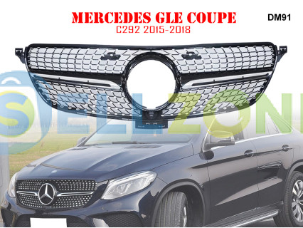 Διαμαντένια γρίλια εμπρός προφυλακτήρα για Mercedes GLE C292 COUPE - DM91