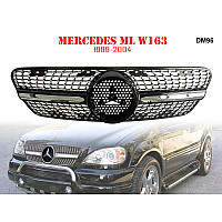Μπροστινή γρίλια τύπου Diamond για Mercedes ML W163 1999-2004 - DM96 - Sellzone.bg Μπροστινή γρίλια τύπου Diamond για Mercedes ML W163 1999-2004 - DM96