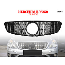 Μπροστινή γρίλια GT με ασημιές αποχρώσεις Mercedes R W250 2005-2010 - DM98 - Sellzone.bg Μπροστινή γρίλια GT με ασημιές αποχρώσεις Mercedes R W250 2005-2010 - DM98
