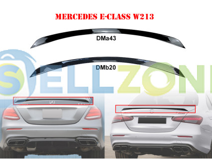 Δίχρωμη αυτοκόλλητη αεροτομή για Mercedes AMG E W213 - DMa43 DMb20