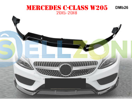 Μπροστινή αεροτομή προφυλακτήρα Mercedes C W205 AMG - DMb26